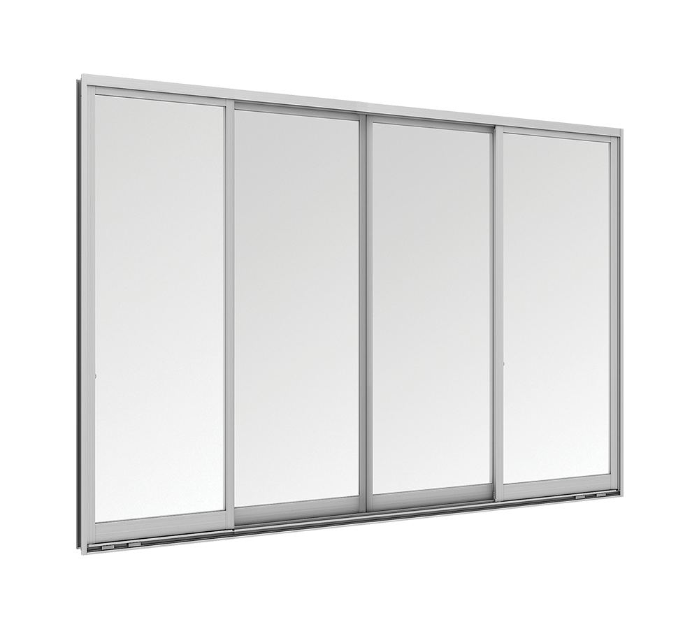 4 Panels on 2 Tracks